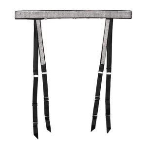 Victorias Secret Swarovski crystal embellished garter belt